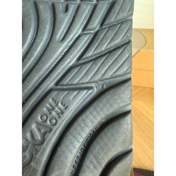 Hoka One One Ora Recovery Slide Women Black Sandals - SZ 8 - Picture 9 of 10